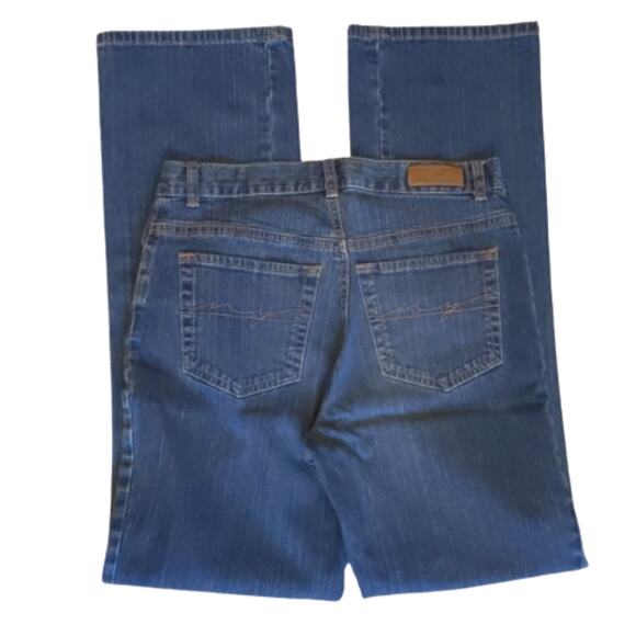 New York & Company High Rise Boot Cut Jeans - Picture 2 of 5